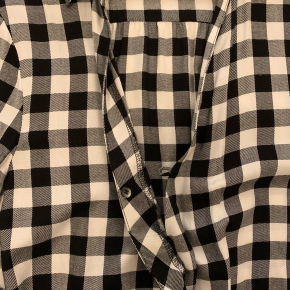 Wrap-Front Shirt in Buffalo Check - Picture 7 of 7